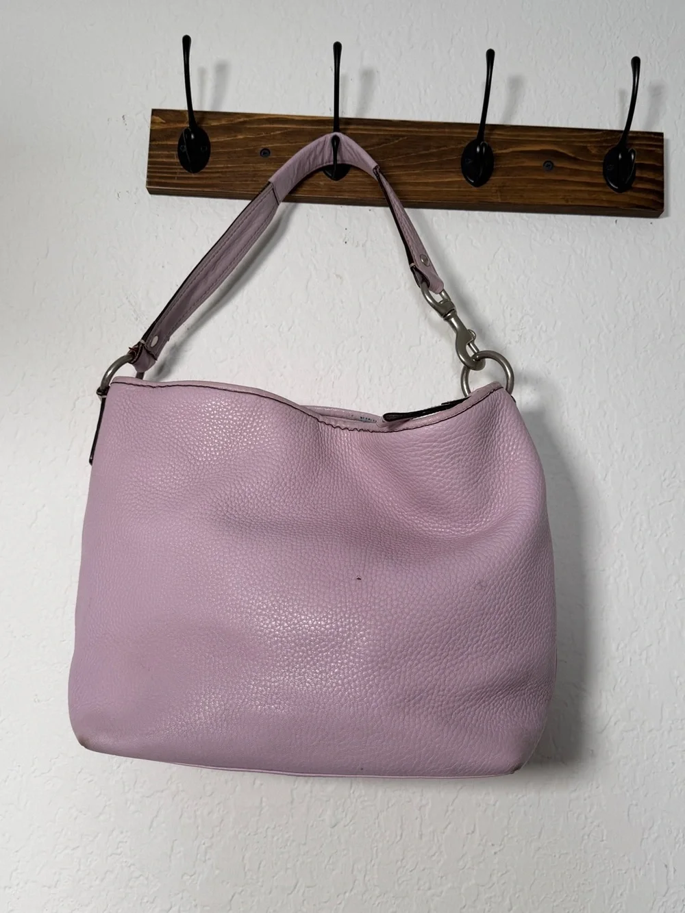 Vintage Coach Sarah Hobo Bag F13094 Leather Shoulder Purse Y2k Lavender